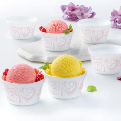 Buy Larah Dessert Bowl Set – 6 pcs in bulk for Corporate Gifting | Corporate Gyft