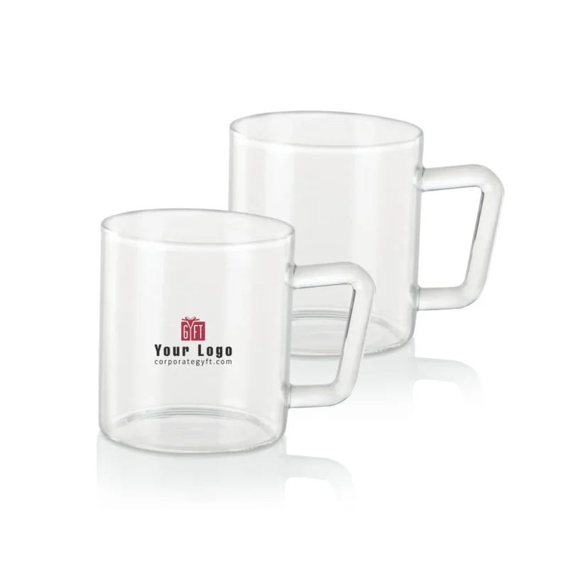 Buy Borosil Glass Mug Set in bulk for Corporate Gifting | Corporate Gyft