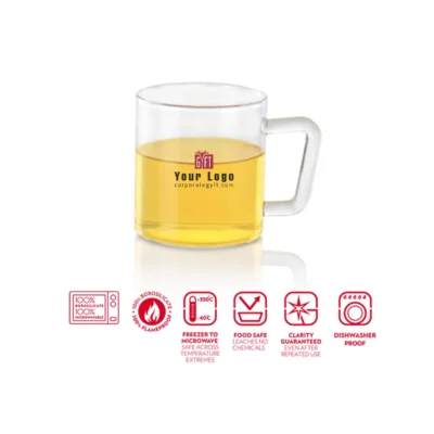Buy Borosil Glass Mug Set in bulk for Corporate Gifting | Corporate Gyft