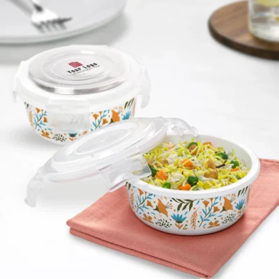 Buy Borosil Opal Glass Storage Container in bulk for Corporate Gifting | Corporate Gyft