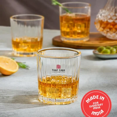 Buy Borosil Noble Premium Whiskey Glasses - Set of 6 in bulk for Corporate Gifting | Corporate Gyft