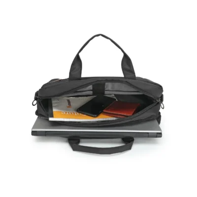 Buy Classic Black Laptop Messenger Bag in bulk for Corporate Gifting | Corporate Gyft