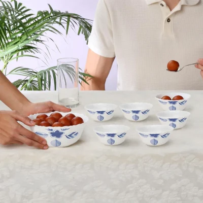 Buy Larah Silk Mini Dessert Set of 7 in bulk for Corporate Gifting | Corporate Gyft