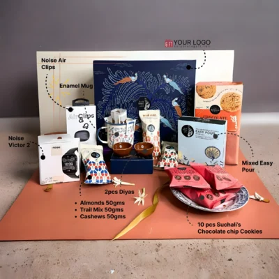 Buy 9-in-1 Festive Groove Hamper in bulk for Corporate Gifting | Corporate Gyft