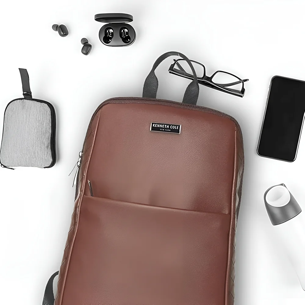 Kenneth Cole Unisex WorkMate - Brown Buy Kenneth Cole Unisex WorkMate - Brown in bulk for Corporate Gifting | Corporate Gyft