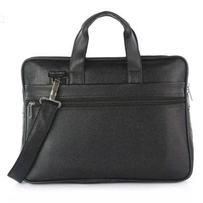 Buy Kenneth Cole Leatherette Laptop Bag - Black in bulk for Corporate Gifting | Corporate Gyft