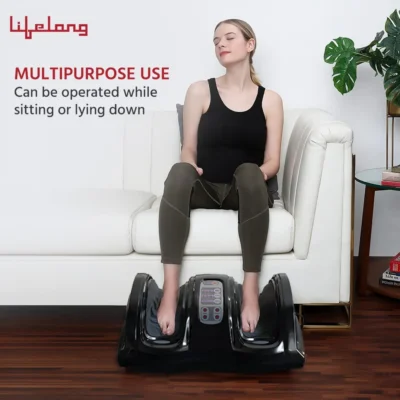 Buy Lifelong Foot Massager for Pain Relief - Black in bulk for Corporate Gifting | Corporate Gyft