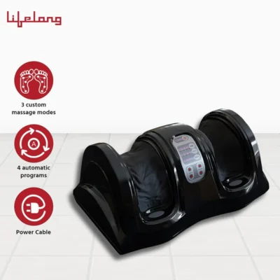 Buy Lifelong Foot Massager for Pain Relief - Black in bulk for Corporate Gifting | Corporate Gyft