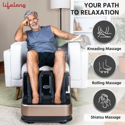 Buy Lifelong Heat and Vibration Leg Massager in bulk for Corporate Gifting | Corporate Gyft