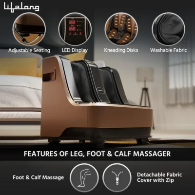 Buy Lifelong Heat and Vibration Leg Massager in bulk for Corporate Gifting | Corporate Gyft