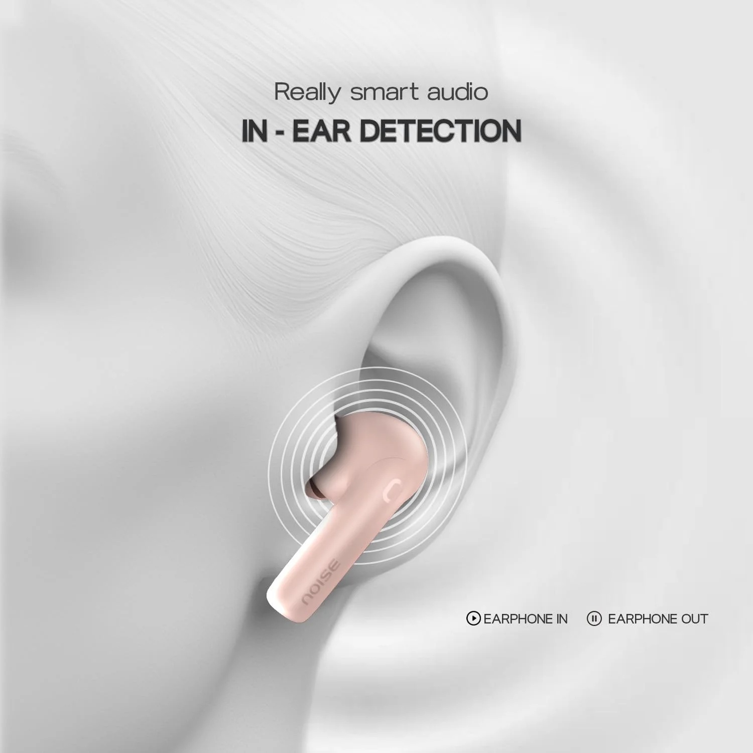 Noise Air Buds Pro 6 Hybrid ANC – Pink Buy Noise Air Buds Pro 6 Hybrid ANC – Pink in bulk for Corporate Gifting | Corporate Gyft