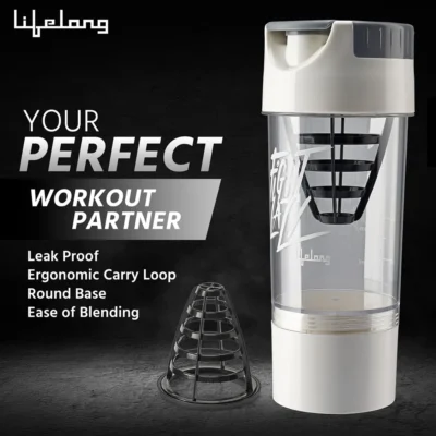 Buy Lifelong Protein Shaker - 500ml in bulk for Corporate Gifting | Corporate Gyft