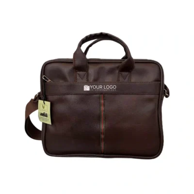 Buy Brown Crossbody Office Bag in bulk for Corporate Gifting | Corporate Gyft
