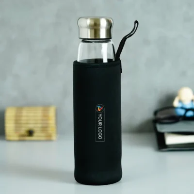 Buy Borosilicate Glass Tea Infuser Bottle in bulk for Corporate Gifting | Corporate Gyft