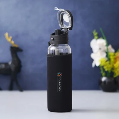 Buy Borosilicate Glass Water Bottle in bulk for Corporate Gifting | Corporate Gyft