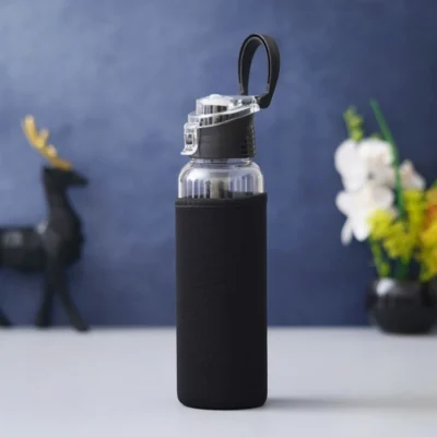 Buy Borosilicate Glass Water Bottle in bulk for Corporate Gifting | Corporate Gyft