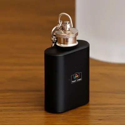 Buy Compact Hip Flask with Dog Hook in bulk for Corporate Gifting | Corporate Gyft