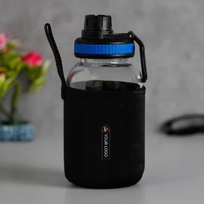Buy Gym Shaker Water Bottle - Blue in bulk for Corporate Gifting | Corporate Gyft