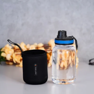 Buy Gym Shaker Water Bottle - Blue in bulk for Corporate Gifting | Corporate Gyft