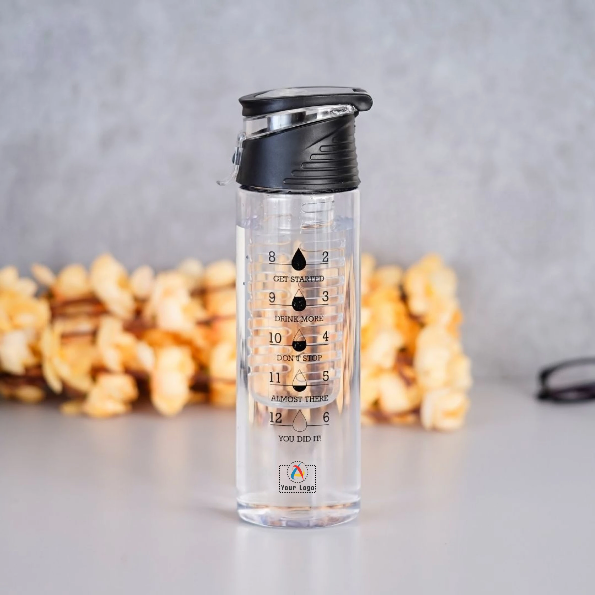 BPA-Free Fruit Infuser Water Bottle Buy BPA-Free Fruit Infuser Water Bottle in bulk for Corporate Gifting | Corporate Gyft