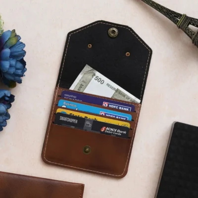 Buy Vegan Leather Card Wallet in bulk for Corporate Gifting | Corporate Gyft
