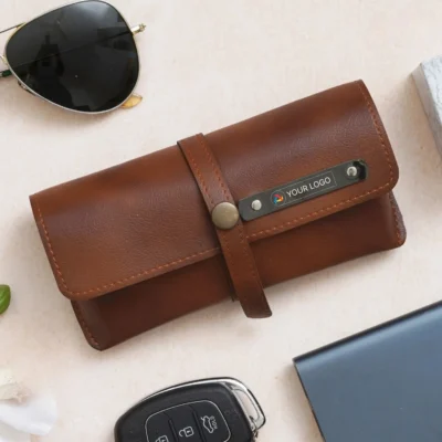 Buy Vegan Leather Specs Case in bulk for Corporate Gifting | Corporate Gyft