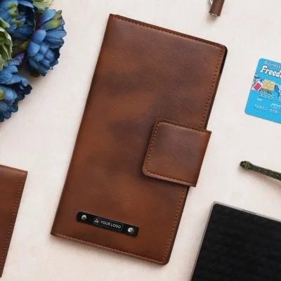 Buy Big Vegan Leather Passport Holder in bulk for Corporate Gifting | Corporate Gyft