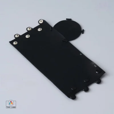 Buy Vegan Leather Foldable Pen Stand cum Tumbler in bulk for Corporate Gifting | Corporate Gyft