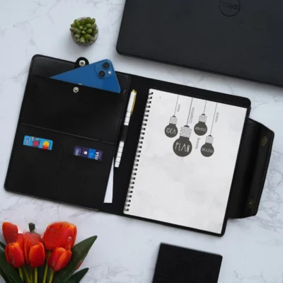 Buy Vegan Leather Travel Organizer Cum Tablet Cover in bulk for Corporate Gifting | Corporate Gyft