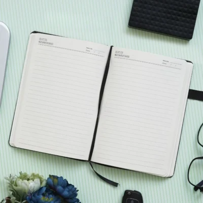 Buy A5 Notebook with Magnetic Clip in bulk for Corporate Gifting | Corporate Gyft