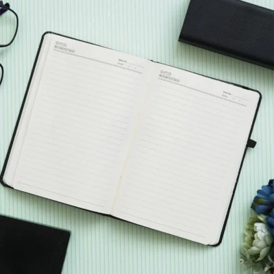 Buy Basic Notebook with Elastic Closure in bulk for Corporate Gifting | Corporate Gyft