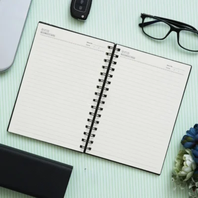 Buy PU Hard Cover A5 Notebook in bulk for Corporate Gifting | Corporate Gyft