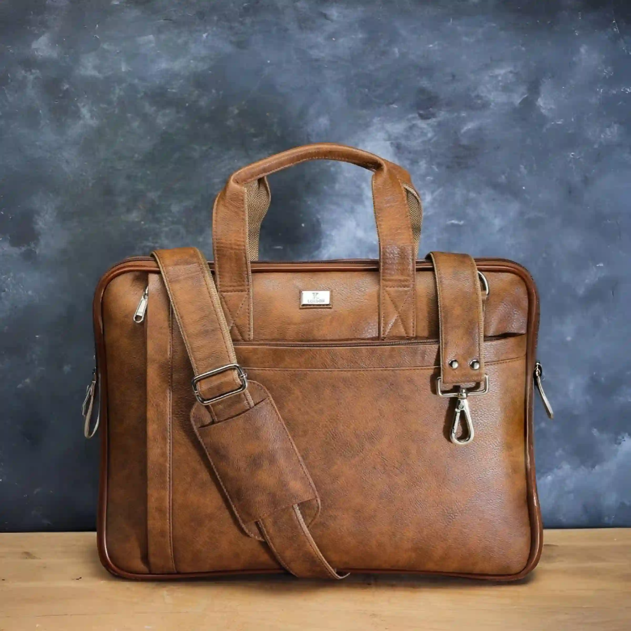 Vintage Brown Laptop Messenger Buy Vintage Brown Laptop Messenger in bulk for Corporate Gifting | Corporate Gyft