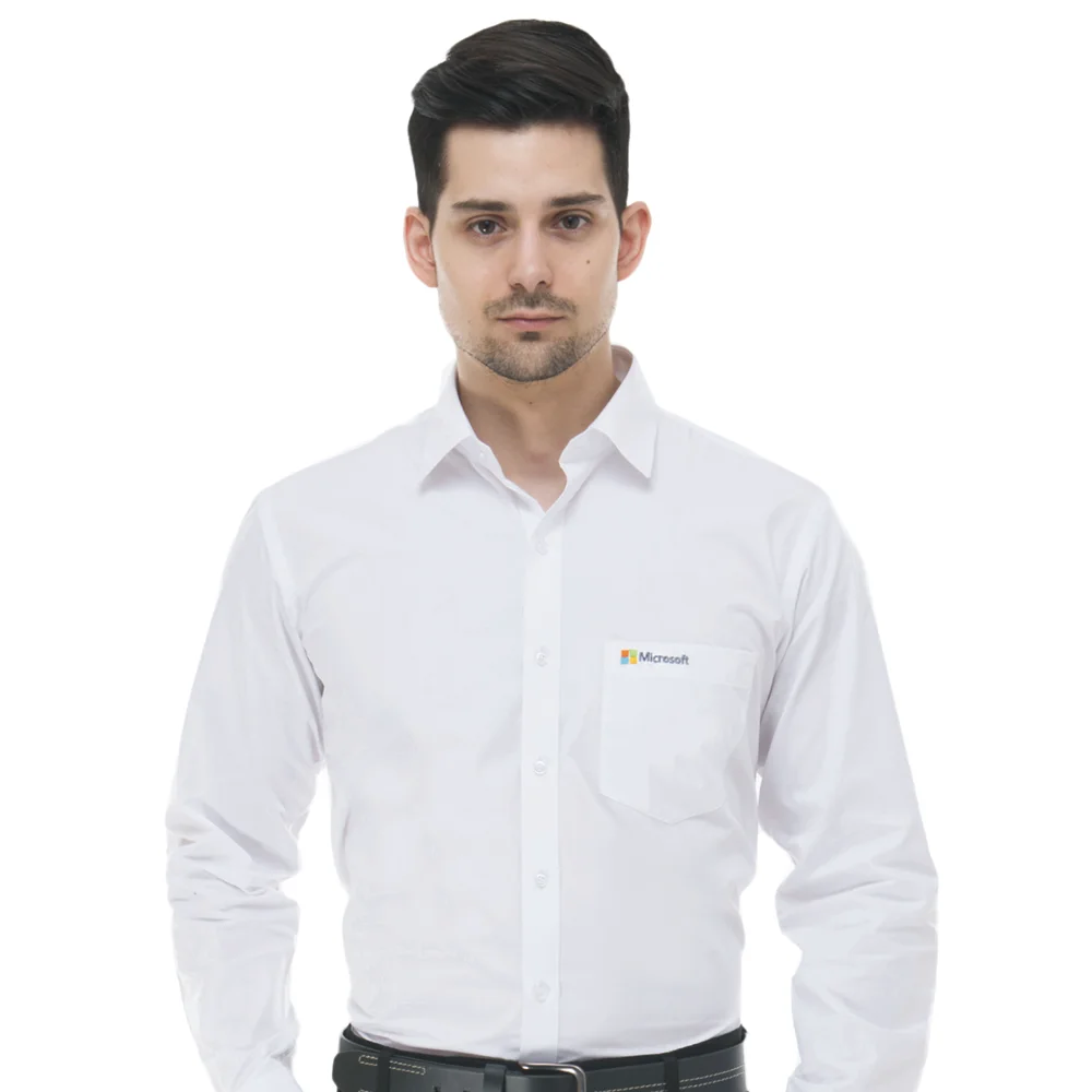 Classic Cotton Formal Shirt - White Buy Classic Cotton Formal Shirt - White in bulk for Corporate Gifting | Corporate Gyft