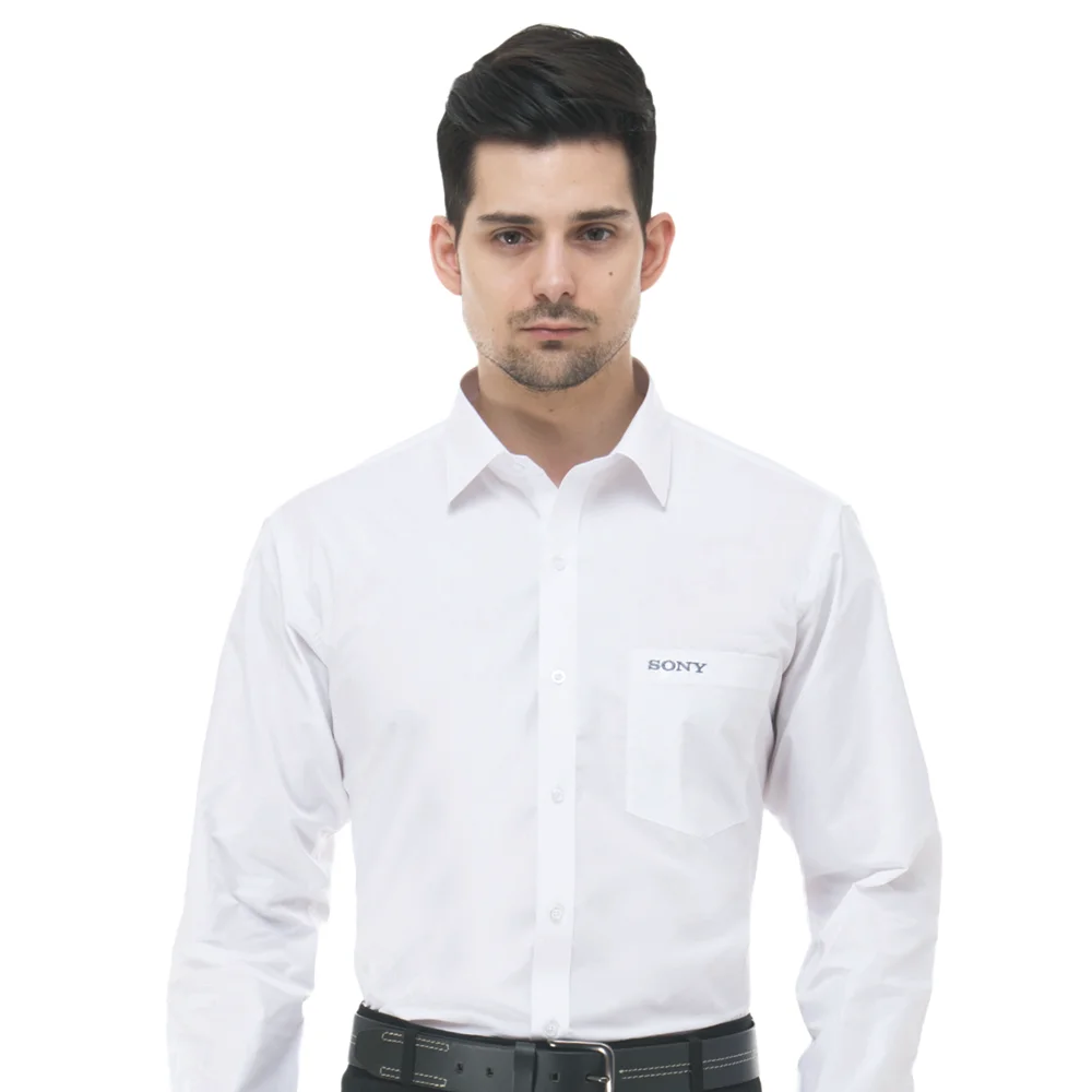 Classic Cotton Formal Shirt - White Buy Classic Cotton Formal Shirt - White in bulk for Corporate Gifting | Corporate Gyft