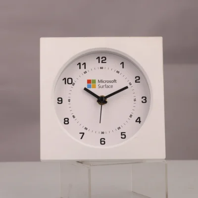 Buy Silent Compact Desk Clock in bulk for Corporate Gifting | Corporate Gyft