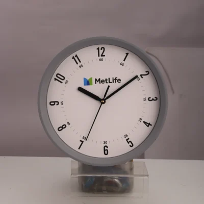 Buy Contemporary Wall Clock - Grey in bulk for Corporate Gifting | Corporate Gyft