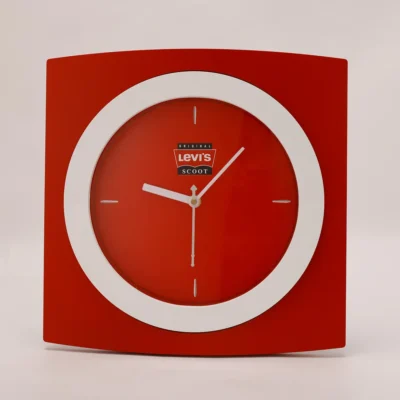 Buy Versatile Wall Clock - Red in bulk for Corporate Gifting | Corporate Gyft