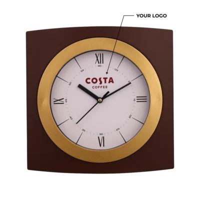 Buy Versatile Wall Clock - Brown in bulk for Corporate Gifting | Corporate Gyft