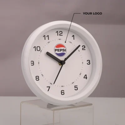 Buy Corporate Round Desk Clock in bulk for Corporate Gifting | Corporate Gyft