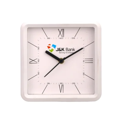 Buy Luxe Square Desk Clock in bulk for Corporate Gifting | Corporate Gyft