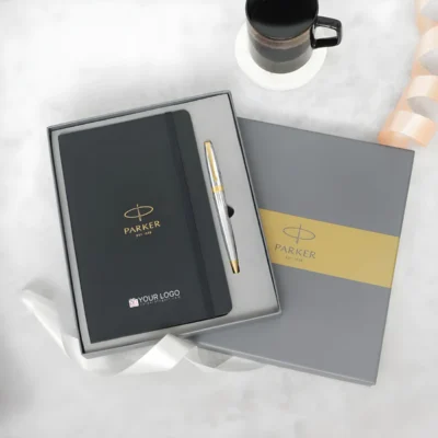 Buy Parker Elite Pen and Notebook Duo in bulk for Corporate Gifting | Corporate Gyft