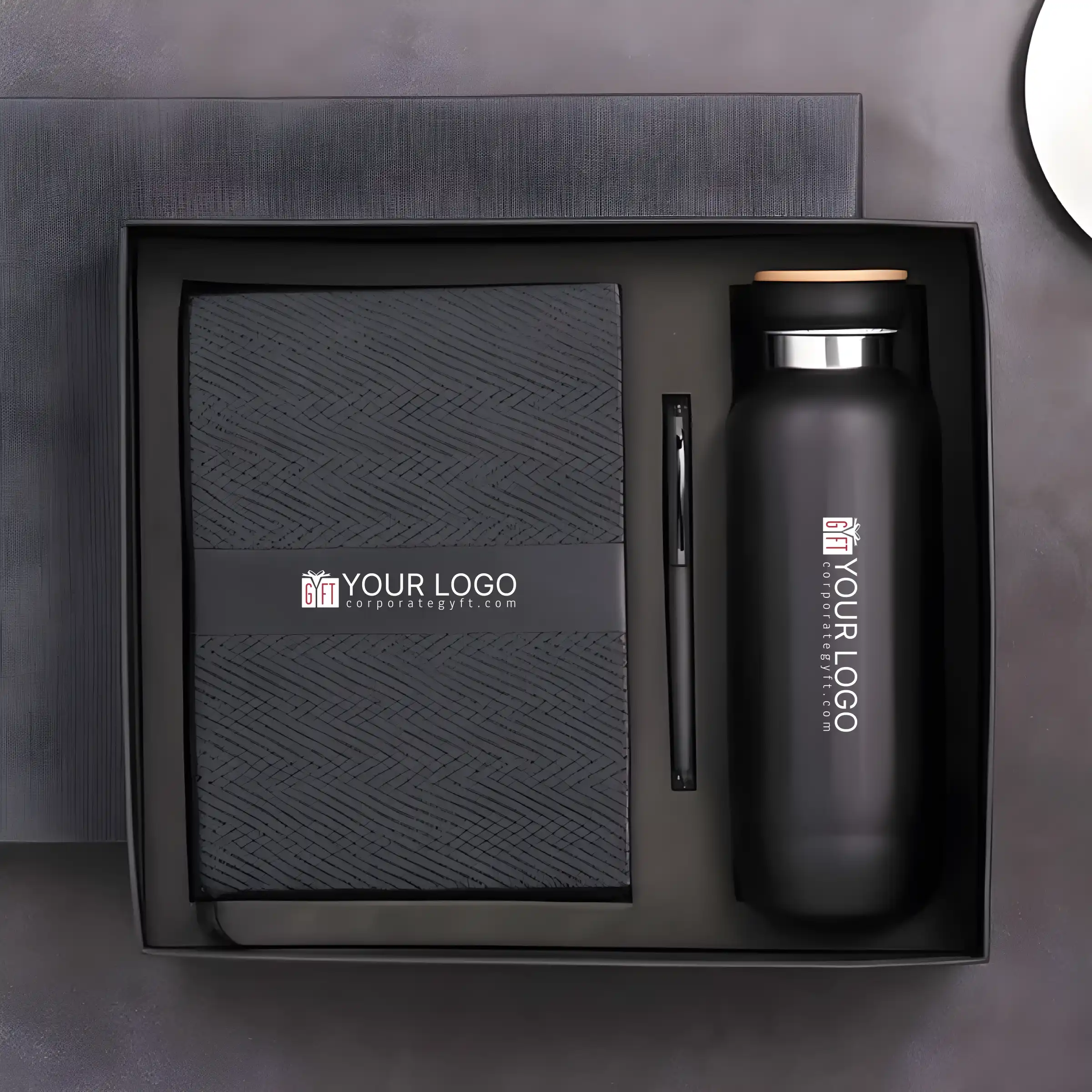 Luxe 3-in-1 Gift Set Buy Luxe 3-in-1 Gift Set in bulk for Corporate Gifting | Corporate Gyft