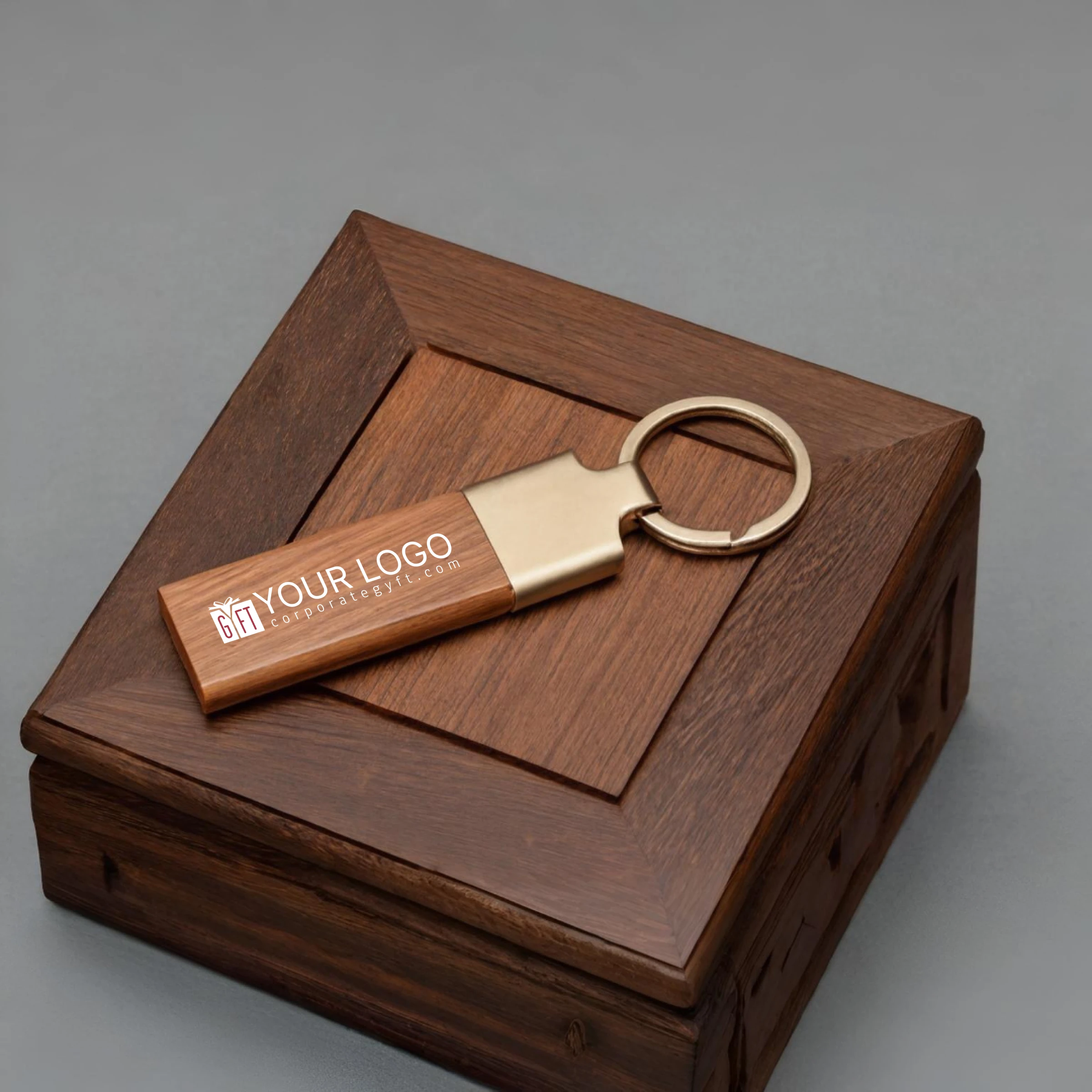 Brown and Gold Signature Gift Box Buy Brown and Gold Signature Gift Box in bulk for Corporate Gifting | Corporate Gyft