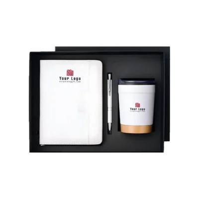 Buy Prime Executive Gift Set - White in bulk for Corporate Gifting | Corporate Gyft