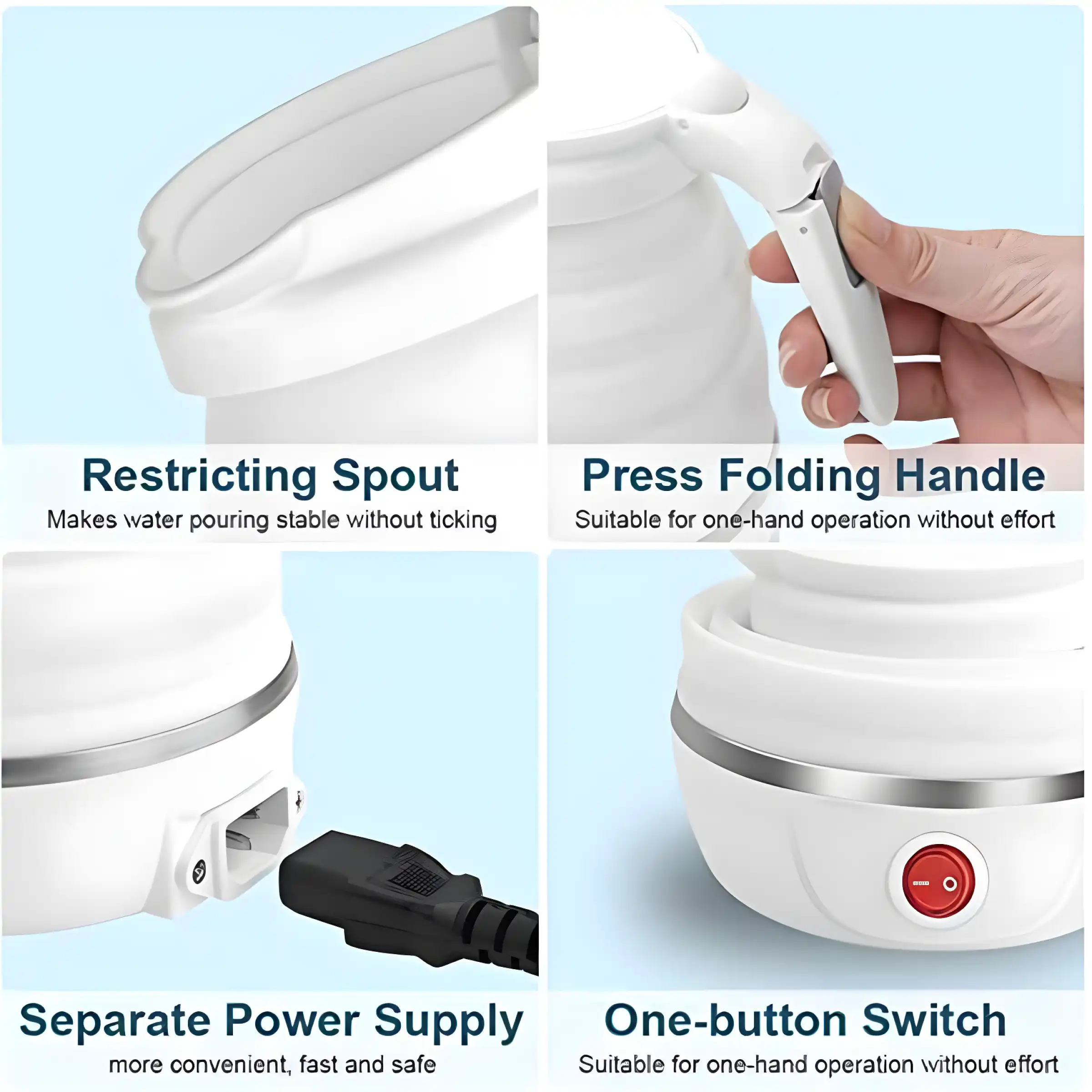 Bytecraft Collapsible Electric Travel Kettle Buy Bytecraft Collapsible Electric Travel Kettle in bulk for Corporate Gifting | Corporate Gyft