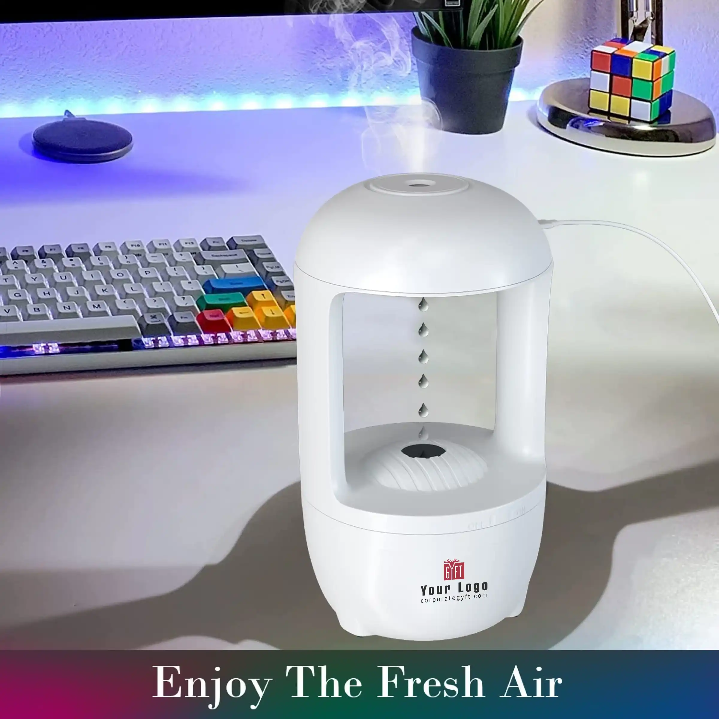 Cloud Mist Ultrasonic Humidifier Buy Cloud Mist Ultrasonic Humidifier in bulk for Corporate Gifting | Corporate Gyft