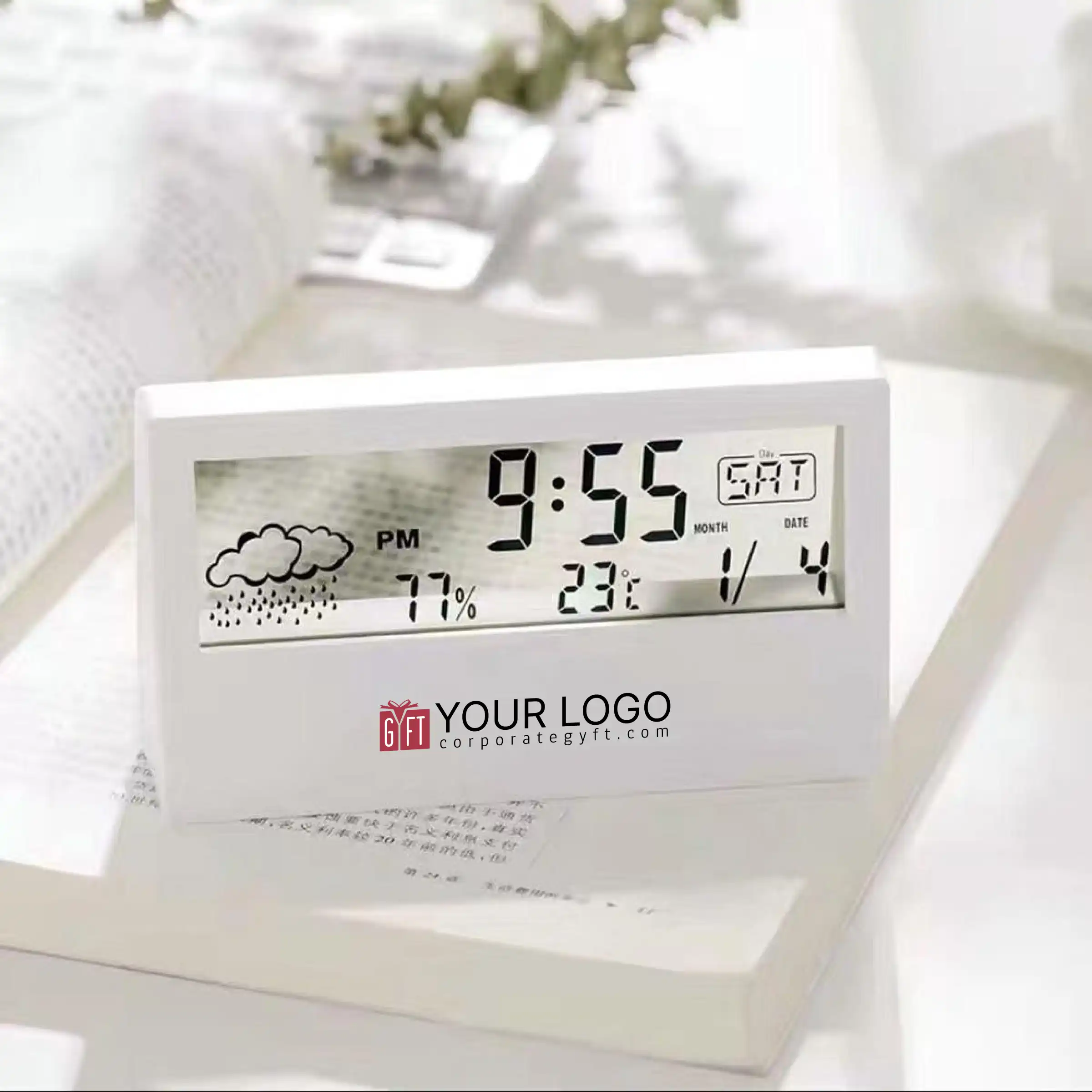 Creative Transparent Digital Clock Buy Creative Transparent Digital Clock in bulk for Corporate Gifting | Corporate Gyft