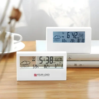 Buy Creative Transparent Digital Clock in bulk for Corporate Gifting | Corporate Gyft