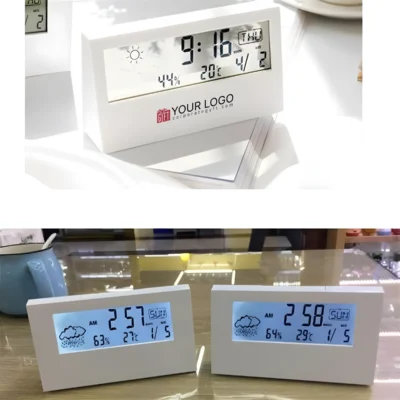 Buy Creative Transparent Digital Clock in bulk for Corporate Gifting | Corporate Gyft